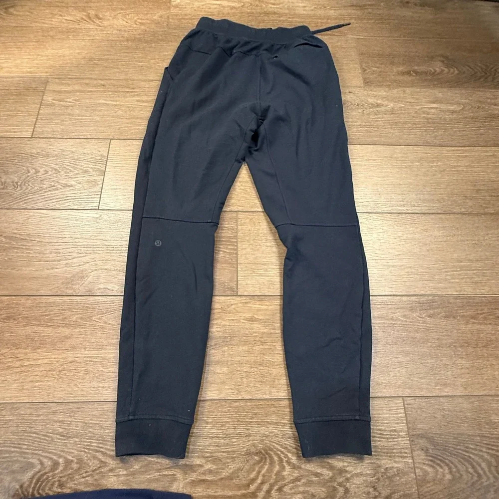 Lululemon Men's City Sweat Jogger Black Drawstring Waist Size XS 29